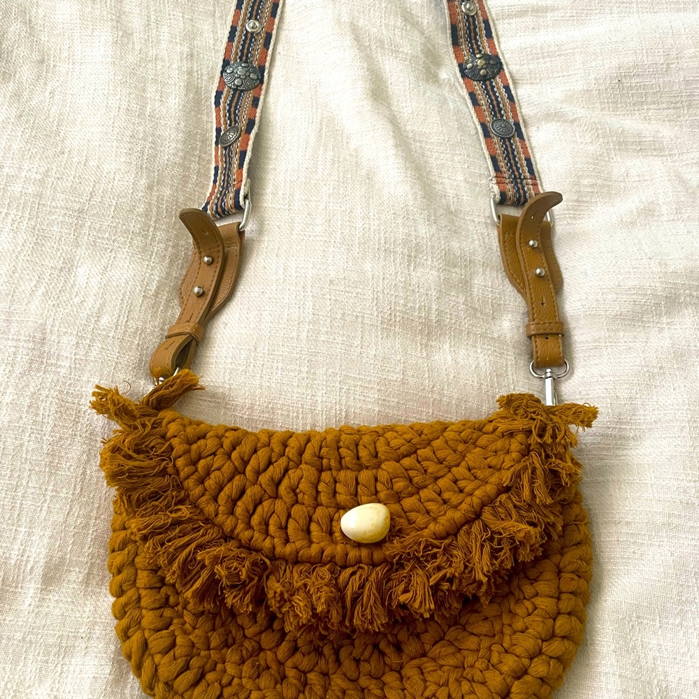 Crochet Crossbody Bag